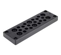 Lapp Plaque Passe-câbles Multiple SKINTOP® Multi Version 1 52220065 Ø Max. des bornes 16 mm Polycarbonate 1 pc(s)