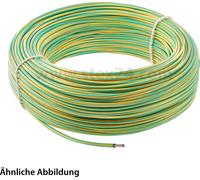 LAPP SiF 1X0,75 mm² GNYE (vert/jaune) Conducteur unique en silicone vert/jaune AD 2,4 mm VPE 100,0 mètres Tension nominale Uo/U 300 V/500 V -
