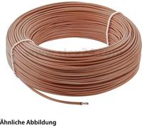 LAPP SiF 1X1,5 mm² BN (marron) Conducteur unique en silicone marron AD 2,8 mm Conditionnement 100,0 mètres Tension nominale Uo/U 300 V/500 V - 1 pièce