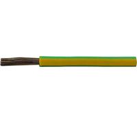 LAPP SiF 1X1,5 mm² GNYE (vert/jaune) Conducteur unique en silicone vert/jaune AD 2,8 mm UE 100,0 mètres Tension nominale Uo/U 300 V/500 V -