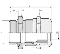 LAPP SKINTOP® MS-M 63X1,5 PLUS ATEX 53112779 M63 laiton laiton 1 pc(s)