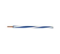 LAPPGROUP Lapp X05V-K 0,5 DBL/WS 3365018 Câble conducteur en PVC à fils fins en spirale 250 m Bobine 0,5 mm² Bleu foncé/blanc