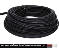 LappKabel Bund Lapp ÖLFLEX SOLAR XLS-R T 2X4mm² BK/RD Câble solaire double, 20 m 2x4 mm²