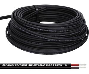 LappKabel Bund Lapp ÖLFLEX SOLAR XLS-R T 2X4mm² BK/RD Câble solaire double, 20 m 2x4 mm²