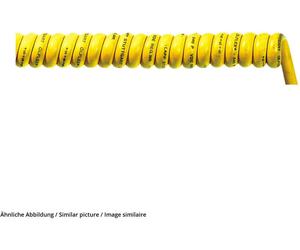 LappKabel Spiralkabel ÖLFLEX® SPIRAL 540 P 1500 mm / 5000 mm 3 x 0.75 mm² Jaune 73220114 1 pc (73220114)