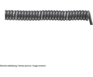 LappKabel Spiralkabel SPIRAL H07BQ-F 1500 mm / 4500 mm 3 x 1.5 mm² Noir 70002752 1 pc (70002752)