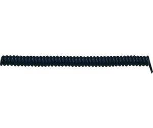LappKabel Spiralkabel X05VVH8-F 1000 mm / 3000 mm 3 x 1.5 mm² Schwarz 73222346 1 St. (73222346)