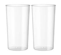 LAPYAPPE 2pièces Seau Transparent pour Fleurs Lot de Seau de Jardinage Résistant Pot de Rangement Multi-Usage pour Balcon et Décoration Intérieure Contenant pour Bouquet et Plantes