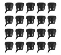 LAPYAPPE 50pièces Manchon De Décharge pour Câble Boucle De Câble Ronde Passe-Fil Anti-Traction Protection De Fil Lot de Unités