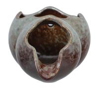 LAPYAPPE Accessoire de Fontaine à Eau en Céramique Élégant pour Jardin et Bassin, Embout de U Design Ouvert, pour Cascade Intérieure DIY