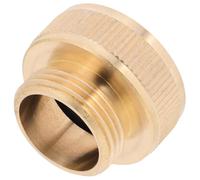 LAPYAPPE Adaptateur en Laiton Robuste pour Tuyau D'arrosage 1 Pouce Femelle vers 3/4 Pouce Mâle, Connecteur Polyvalent pour Système D'arrosage de Jardin