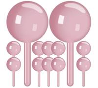 LAPYAPPE Boîte de Rangement en Plastique de Sucette pour Garçon et Filles 12pcs Conteneur Multi-fonction Sûr Décoration Adorable pour Fêtes D'anniversaire ou Vitrines