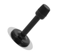 LAPYAPPE Butoir de Porte Mural Acier Inoxydable avec Embout Caoutchouc Antichoc Adhésif Protection Murale Silencieuse sans Perçage pour Intérieur