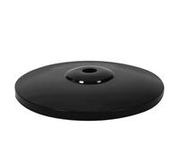 LAPYAPPE Châssis Pied Ventilateur Rond en Plastique Noir Base Stable et Polyvalente, Support Ventilateur sur Pied pour Camping et Usage Domestique