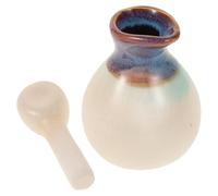 LAPYAPPE Distributeur D'huile en Céramique pour Aromathérapie, Flacon Élégant pour Stockage de Parfum, Spa et Sauna, Design Sophistiqué et Fonction de Distribution Précise