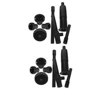 LAPYAPPE Ensemble De 2 Kit de Buse pour Pompe de Bassin, Micro Fontaine | Jet en Éventail, Colonne Verticale et Brume Fine, Format Compact pour Aquarium et Pompes Dc