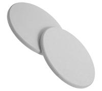 LAPYAPPE Lot de 2 Coussins Absorbants en Terre de Diatomée pour Pot de Plante, Soucoupes de Jardinière Réutilisables, Faciles à Nettoyer, comme Dessous de Pot