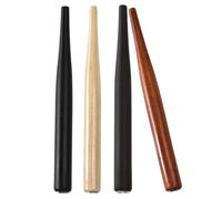LAPYAPPE Lot de 4 Porte-plumage en Bois Vintage pour Calligraphie et Dessin, Manche Ergonomique Usage Polyvalent et Embouts Interchangeables, pour Artistes et Écrivains