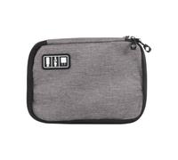 LAPYAPPE Organisateur de Cordons Multifonction Portable en PVC Noir Compartiments Multiples pour Accessoires Numériques, pour Voyage et Déplacement Professionnel