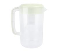 LAPYAPPE Pichet d'eau en plastique transparent 4000 ml avec couvercle et graduation, PP, facile à mesurer le volume d'eau, pour salon de thé