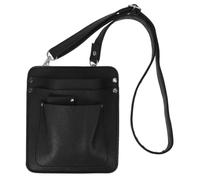 LAPYAPPE Pochette à Outils en PU, Porte-sécateurs Noir, Ceinture de Taille et Bandoulière, Ciseaux de Composition de Fleur, pour Fleuristes, Jardinage et Composition de Fleur