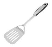 LAPYAPPE Spatule à Tourner Acier Inoxydable avec Tête à Fentes pour Égoutter Poignée Confortable Légère et Résistante Adaptée pour Poissons Fruits de Mer et Cuisine Professionnelle