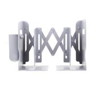 LAPYAPPE Support de Livres Extensible Porte-stylos Intégré, Organise Bureau et Espace de Travail, Pliable et Compact pour Rangement Facile Maison Bureau