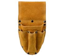 LAPYAPPE Trousse à Outils Pratique Résistante à l'usure en Cuir de Vachette Suédé Poches Multiples pour Outils Électriques et Jardinage, pour Réparation et Construction