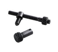 LAPYAPPE Vis de Réglage Tendeur de Chaîne Surface Lisse et Robuste, Compatible Modèles 4500 5200 5800 pour Tronçonneuse en Métal Noir pour Jardinage