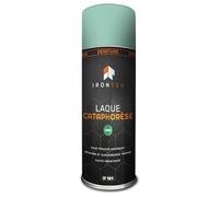Laque Cataphorèse Vert 400ml - IRONTEK | IT191 | 3en1 Phosphatant Acrylique | Protection Châssis Métal Nu | Séchage Rapide Finition Satiné | Formule Professionnelle Carrossier