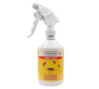 Laque Choc Insecticide Cafards et Punaises 500ml EXCELLIUM PROFESSIONNEL | Spray prêt à l'emploi, protection longue durée
