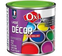 Laque décor - OXI - 60 mL - vert pomme - Brillant - Acrylique - Multi-supports