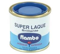 Laque Flambo - AVEL - 50ml - Marron foncé - Peinture laquée à séchage rapide