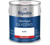 Laque glycéro blanc brillant - RIPOLIN - 2 L