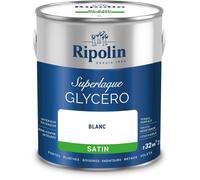 Laque glycéro - RIPOLIN - 447559 - Blanc - Satin - 2 L