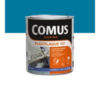 Laque marine haut de gamme - bleu luzien - 2,5 L - Plastilaque 127 COMUS