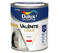 Laque Valénite Dulux Valentine Acrylique brillant blanc 2L