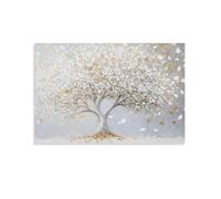 L'arbre de vie Impression Sur Toile L'art des arbres Image Sur Toile Tableau Mural Peinture À L'huile Minimalistes Art DecoSourision Pour La DécoSourision De La Maison, Toile 20x30inch(50x75cm)