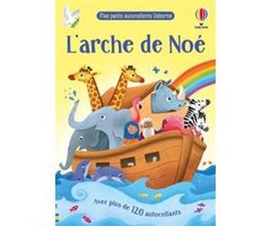 L'arche de Noé - Mes petits autocollants Usborne - Dès 3 ans Caroline Young (Auteur), Tilia Rand-Bell (Illustration), Yasmin Faulkner (Conception couverture ou illustration), Véronique Duran (Traducti
