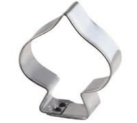 LARES - 2012 - EMPORTE PIECES EN FER BLANC EN FORME DE PIQUES 5 CM