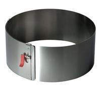 LARES Cercle extensible - Ø18 à 30 x 10 cm - inox