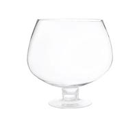 Large Beer Mug - Heavy Solid Glass Stein, Traditional Beverage Cup