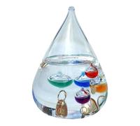 Large free standing tear drop Galileo thermometer