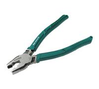 Large multi function combi pliers with neji-saurus 'damaged screw' extracting jaws. Made in Japan. Engineer pz-59