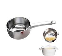 Large Water Ladle, Stainless Steel Dipper Scoop, 11.22x5.71x3.15 Inches Multipurpose Household Tool with Thickened Handle, Rust-Resistant Metal Scoop for Kitchen Cooking and Bathroom Hair Washing Use