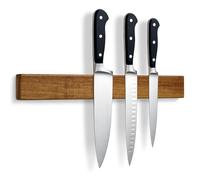 LARHN Porte Couteaux Aimanté en Acacia - 40 cm