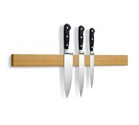 LARHN Porte Couteaux Aimanté en Bambou - 60 cm