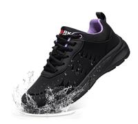 LARNMERN Chaussures Antidérapantes Homme Femme Chaussure de Cuisine Impermeable Travail Baskets de Chef Baskets Fitness Coussin d'air Enfiler Légères Gym Outdoor 36EU-47EU