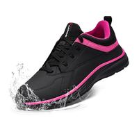LARNMERN Chaussures de Cuisine Hommes Femmes Chaussures de Travail | SRC Antidérapantes, Imperméable, Léger, Confort, Gym Hôpitaux