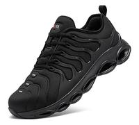 LARNMERN Chaussures de Sécurité Hommes Femmes Basket de Securite Travail | Embout Acier,Confort,Légere,Mode,Respirante